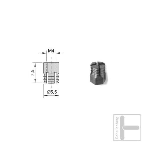 Gewinde-Sockel M4