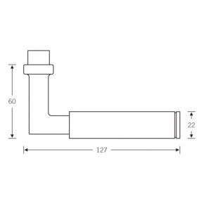 Türdrücker-Garnitur FSB-1102 | Aluminium Profil-Zylinder