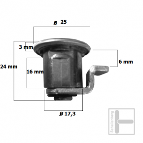 Zylinder - Hebelschloss R 23