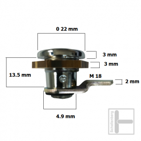 Zylinder - Hebelschloss R 24